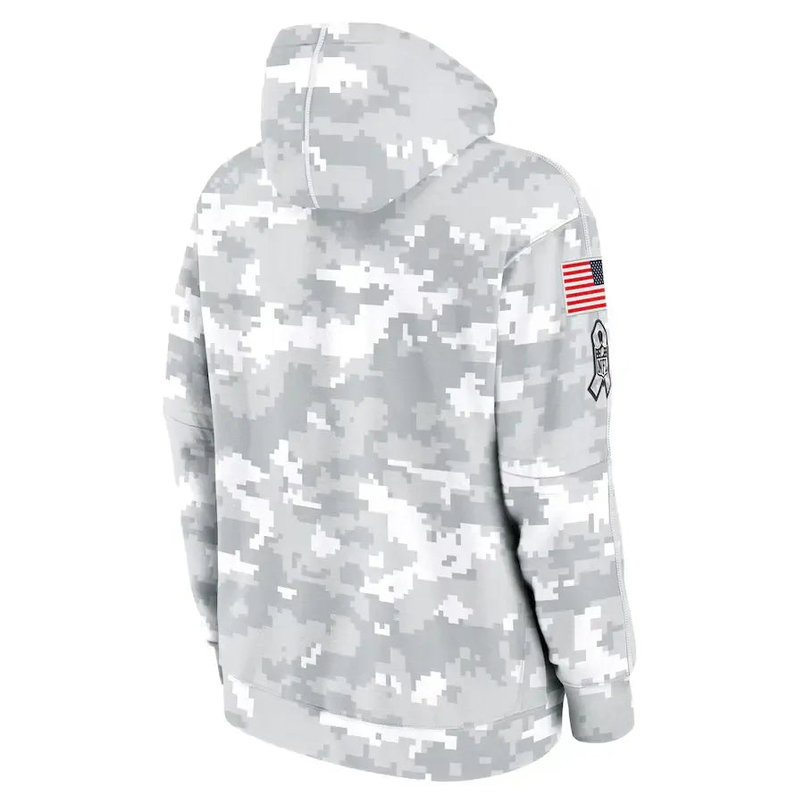 Cleveland Browns Salute To Service Camo 2024 Hoodie