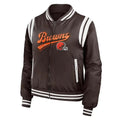 Cleveland Browns Bomber Full-Zip Jacket WorthVee