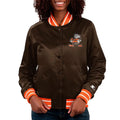 Cleveland Browns Full Count Satin Jacket WorthVee