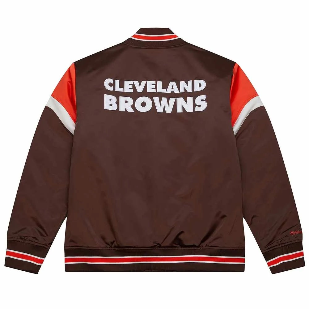 Cleveland Browns Heavyweight Satin Jacket WorthVee