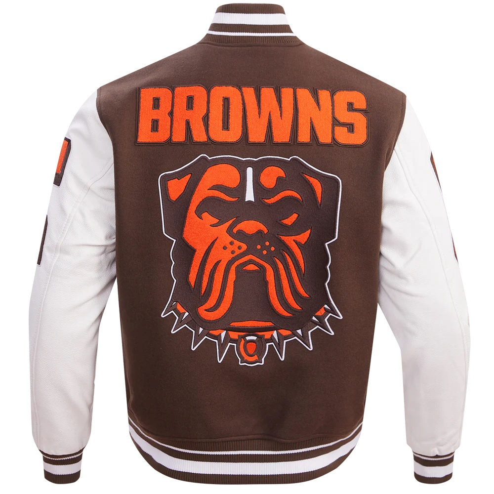 Cleveland Browns Mashup Varsity Jacket WorthVee