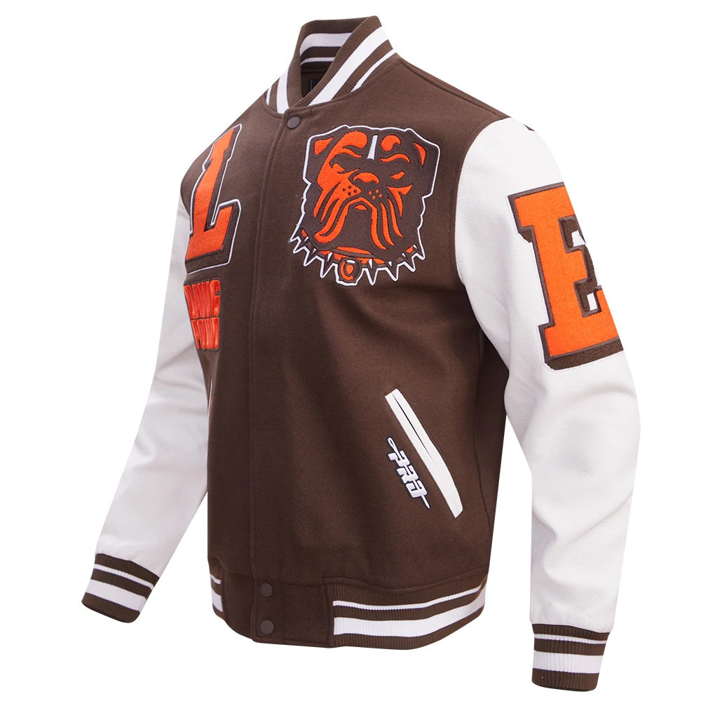 Cleveland Browns Mashup Varsity Jacket WorthVee