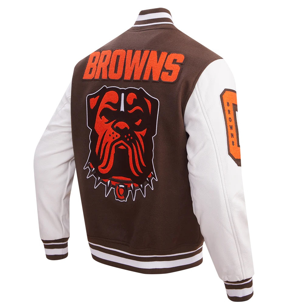 Cleveland Browns Mashup Varsity Jacket WorthVee
