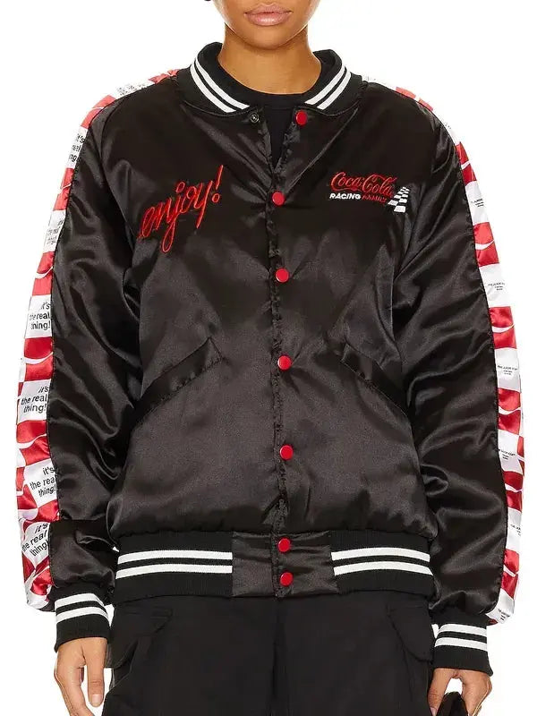 Coca Cola Racing Stadium Varsity Jacket WorthVee