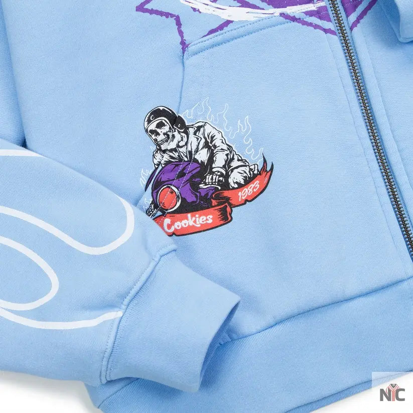 Cookies Outlaws Full Zip Pullover Hoodie Clanton Jacket