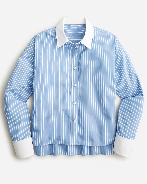 Countdown Violett Beane Striped Shirt WorthVee