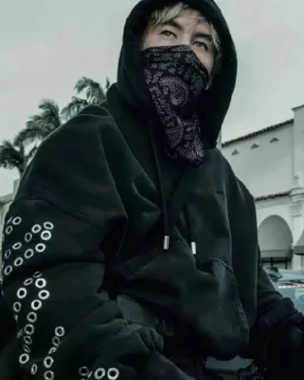 Crime 101 Barry Keoghan Black Hoodie