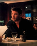 Crime 101 Chris Hemsworth Black Shirt