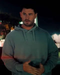 Crime 101 Chris Hemsworth Grey Hoodie