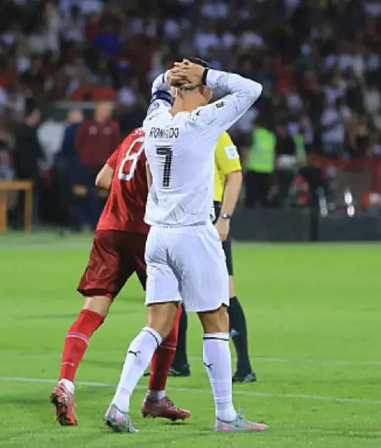 Cristiano Ronaldo FIFA World Cup 2026 Qualifier Portugal White Jersey USA Jackets
