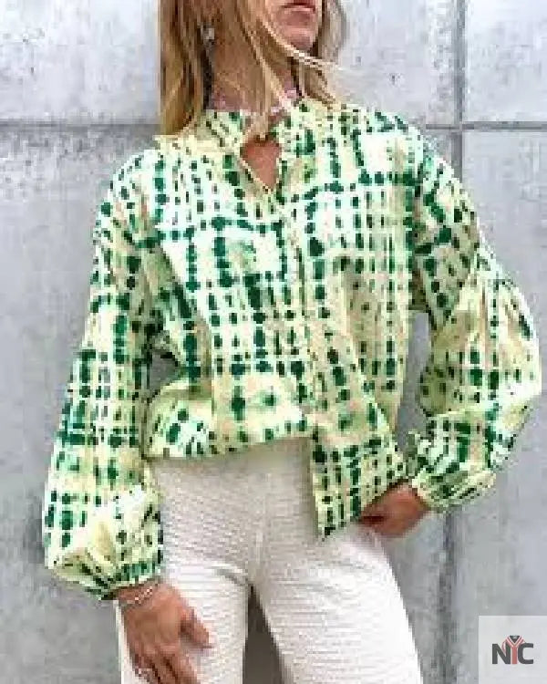 DEMAIN NOUS APPARTIENT Ingrid Vhauvin Tie Dye Shirt Clanton Jacket