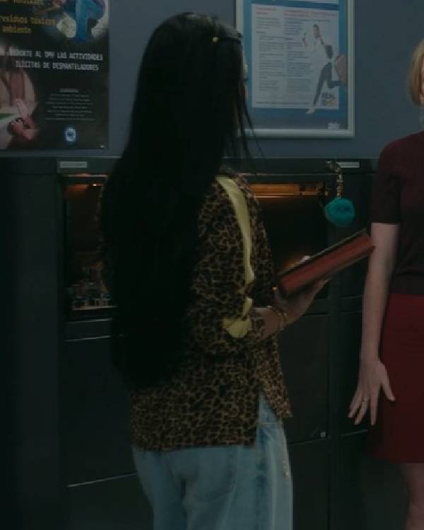 DMV Gigi Zumbado Leopard Top