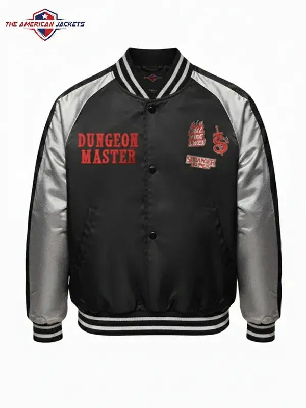 D&D Dungeon Master x Stranger Things S05 Satin Jacket WorthVee