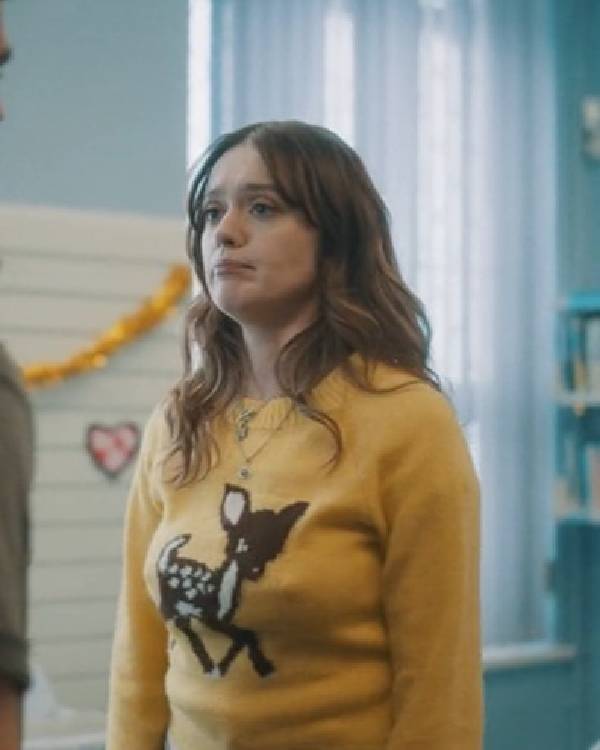 Daddy Issues Aimee Lou Wood Yellow Deer Jumper