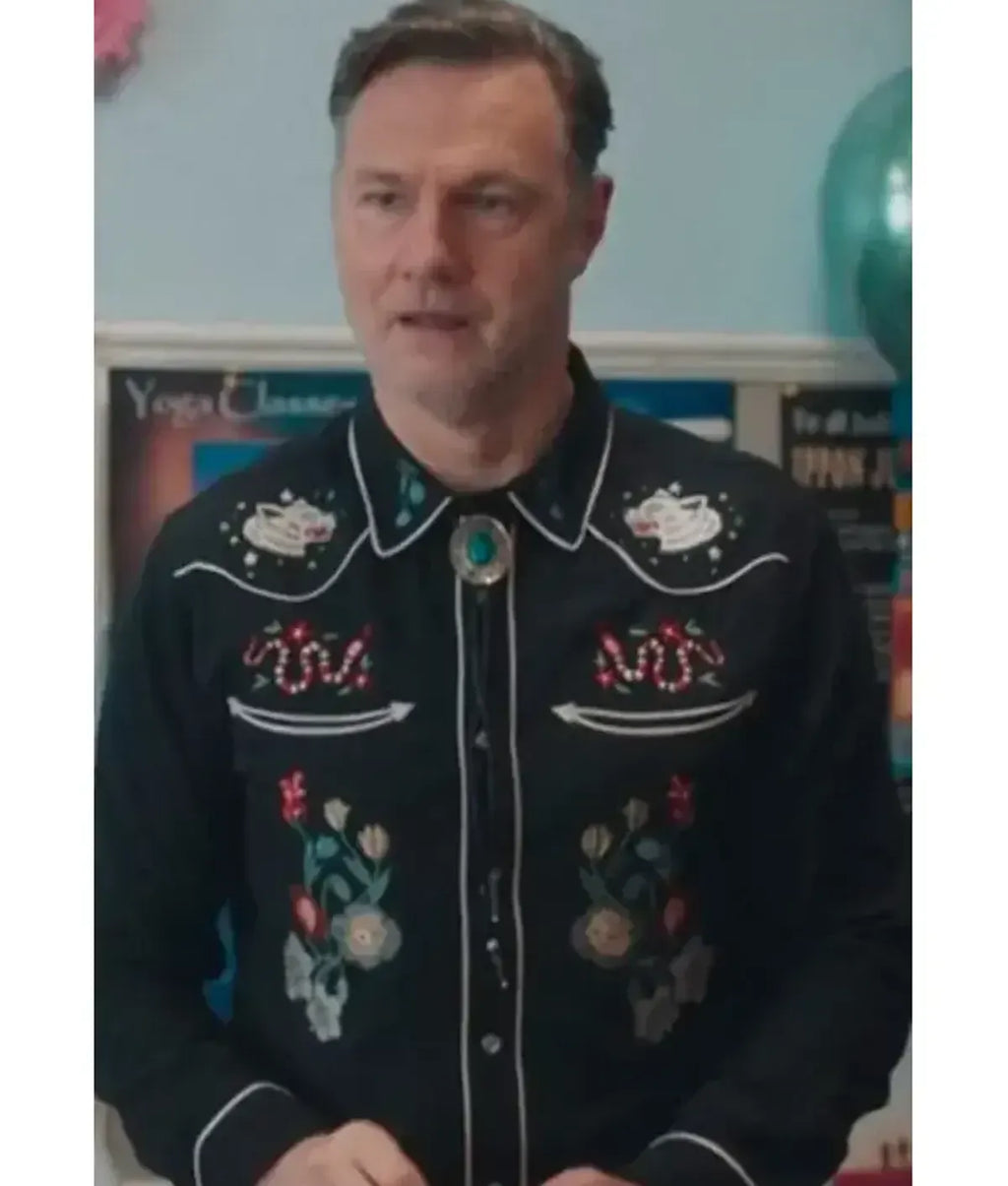 Daddy Issues S02 David Morrissey Western Shirt