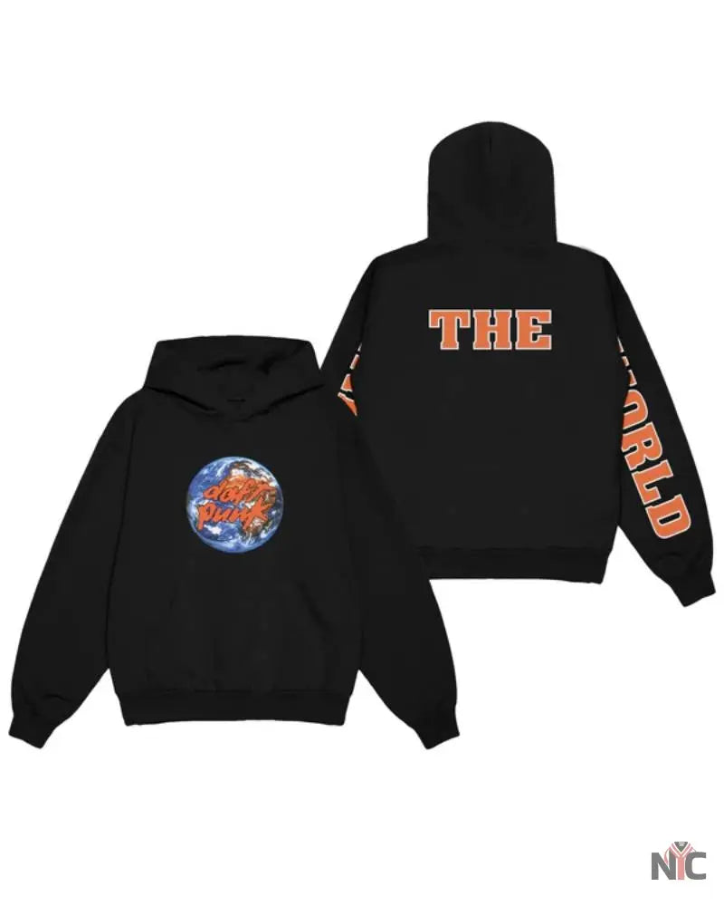 Daft Punk Around the World Hoodie Clanton Jacket