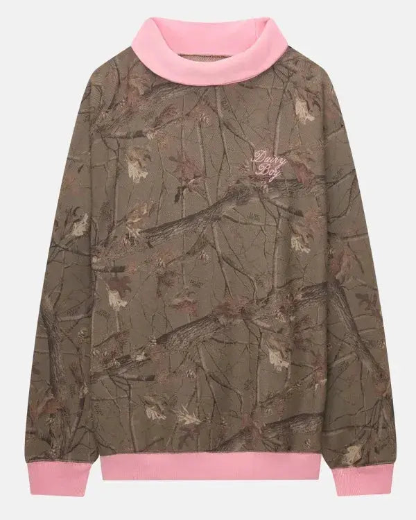 Dairy Boy Diana Rollneck Sweatshirt WorthVee