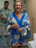 Daisy Kelliher Below Deck Down Under S4 Fish Print Robe WorthVee