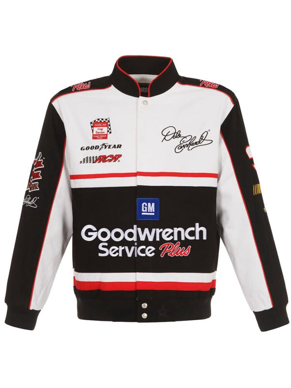 Dale Earnhardt Goodwrench Service Racer Jacket Clanton Jacket