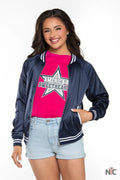 Dallas Cowboys Cheerleader Bomber Jacket Clanton Jacket