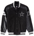 Dallas Cowboys Black Quicksnap Varsity Jacket WorthVee