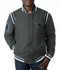 Dallas Cowboys Gray Varsity Wool Jacket WorthVee