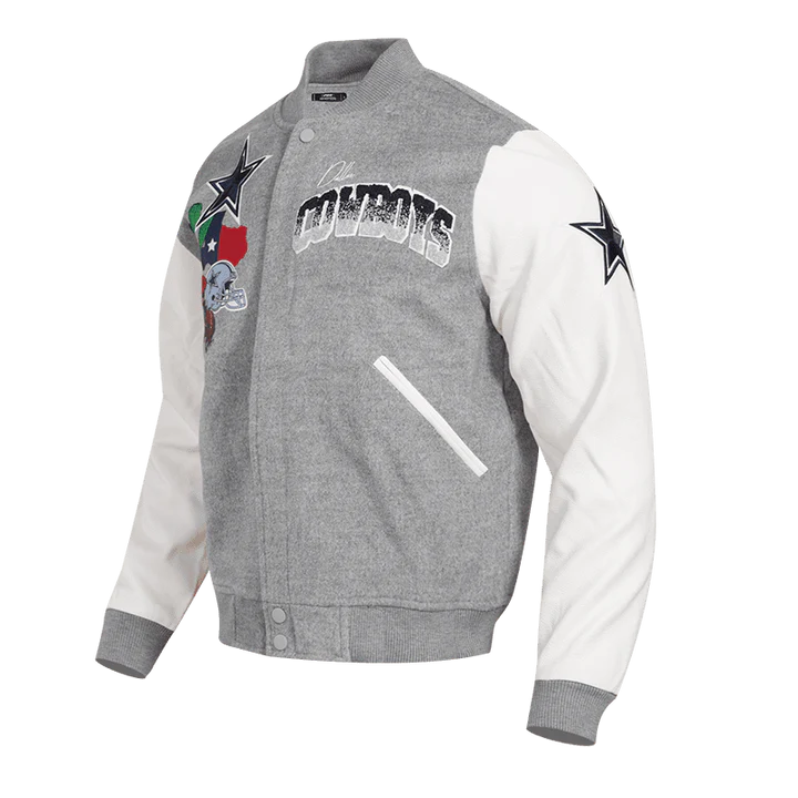Dallas Cowboys Home Town Wool Varsity Jacket WorthVee