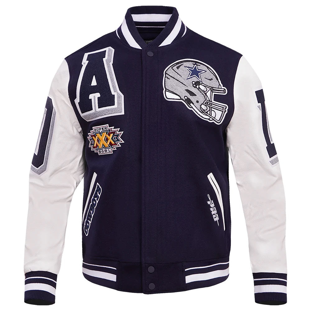 Dallas Cowboys Mashup Varsity Jacket WorthVee