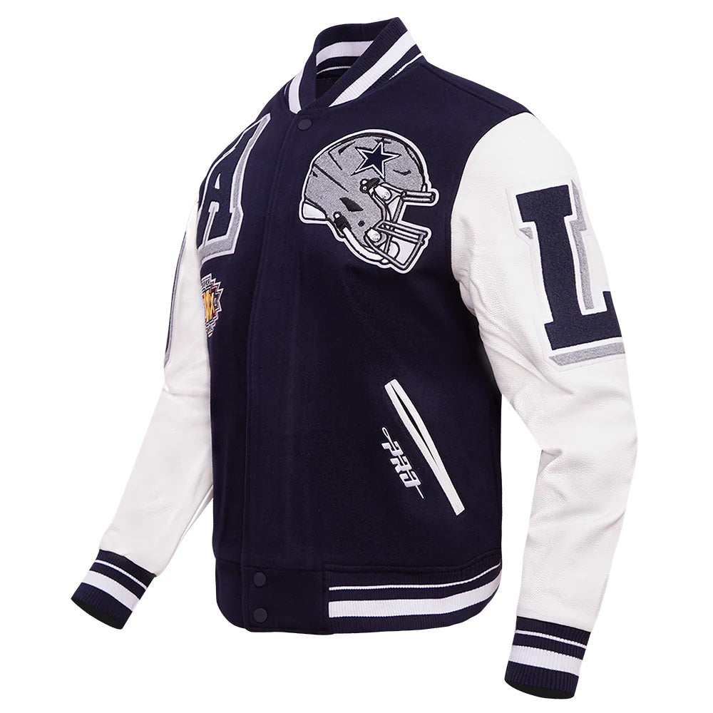 Dallas Cowboys Mashup Varsity Jacket WorthVee