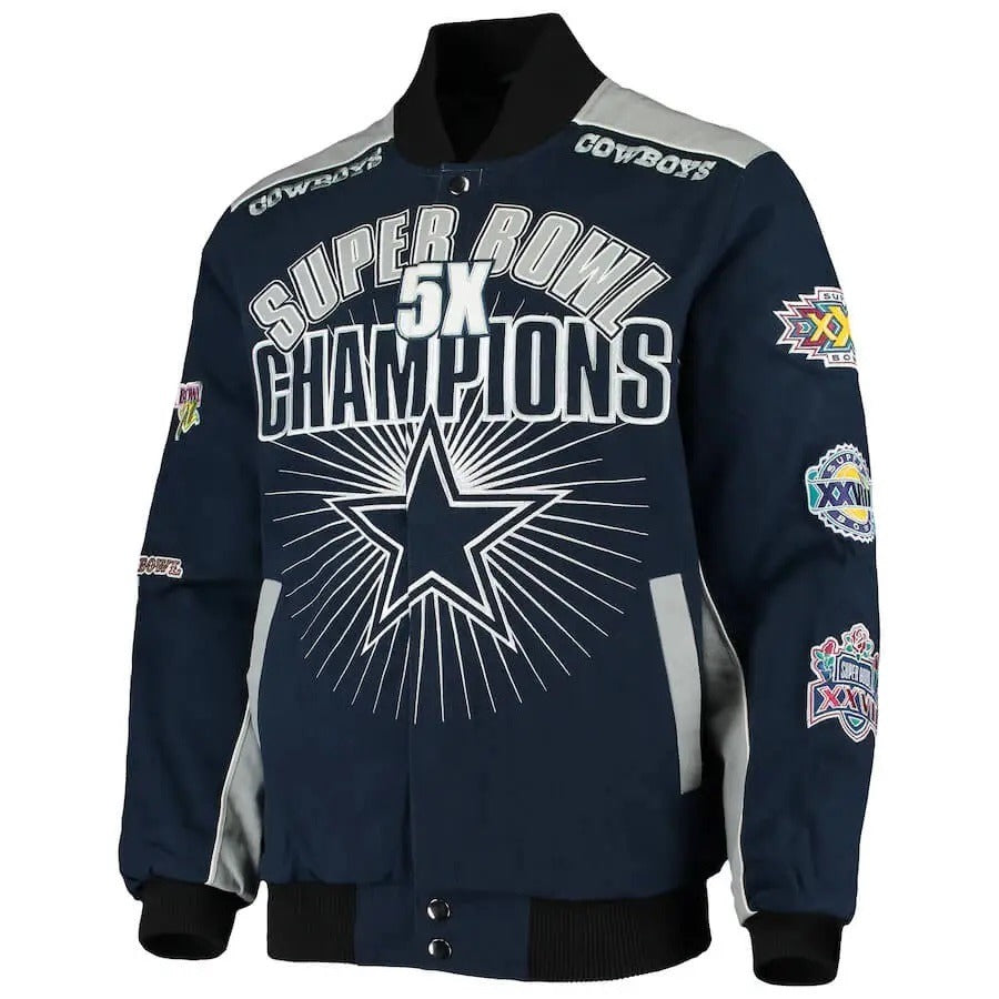Dallas Cowboys Super Bowl Championship Jacket WorthVee