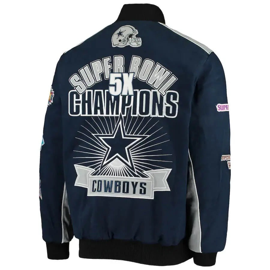 Dallas Cowboys Super Bowl Championship Jacket WorthVee
