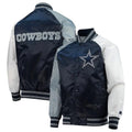 Dallas Cowboys The Reliever Varsity Satin Jacket WorthVee
