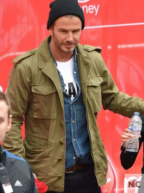 David Beckham Field Green Jacket Clanton Jacket
