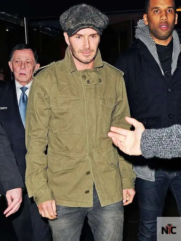 David Beckham Field Green Jacket Clanton Jacket