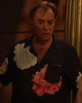 Days of Our Lives 2025 Thaao Penghlis Floral Black Shirt WorthVee