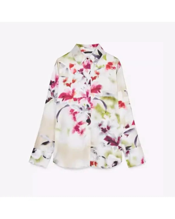 Days of Our Lives 2026 Maggie Carney Floral Print Shirt