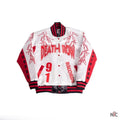Death Row Lightning Satin Jacket Clanton Jacket