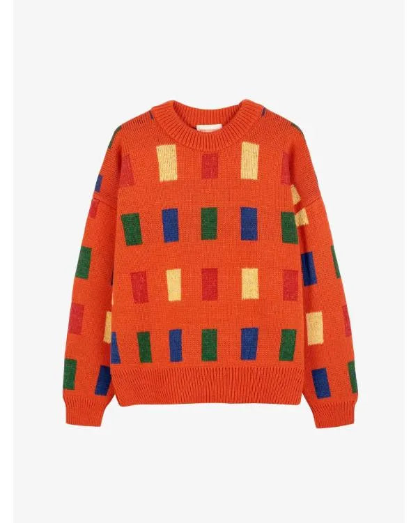 Demain Nous Appartient 2026 Catherine Benguigui Orange Jumper