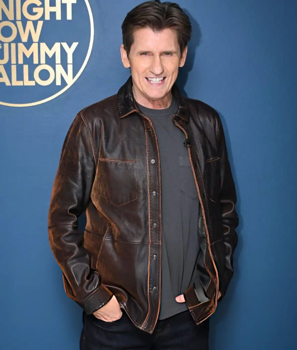 Denis Leary The Tonight Show Starring Jimmy Fallon S13 Leather Jacket
