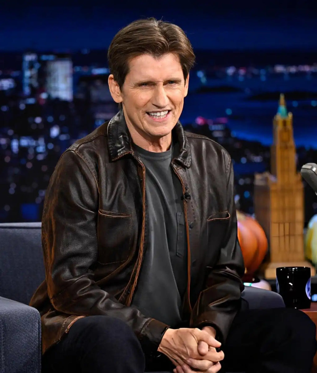 Denis Leary The Tonight Show Starring Jimmy Fallon S13 Leather Jacket