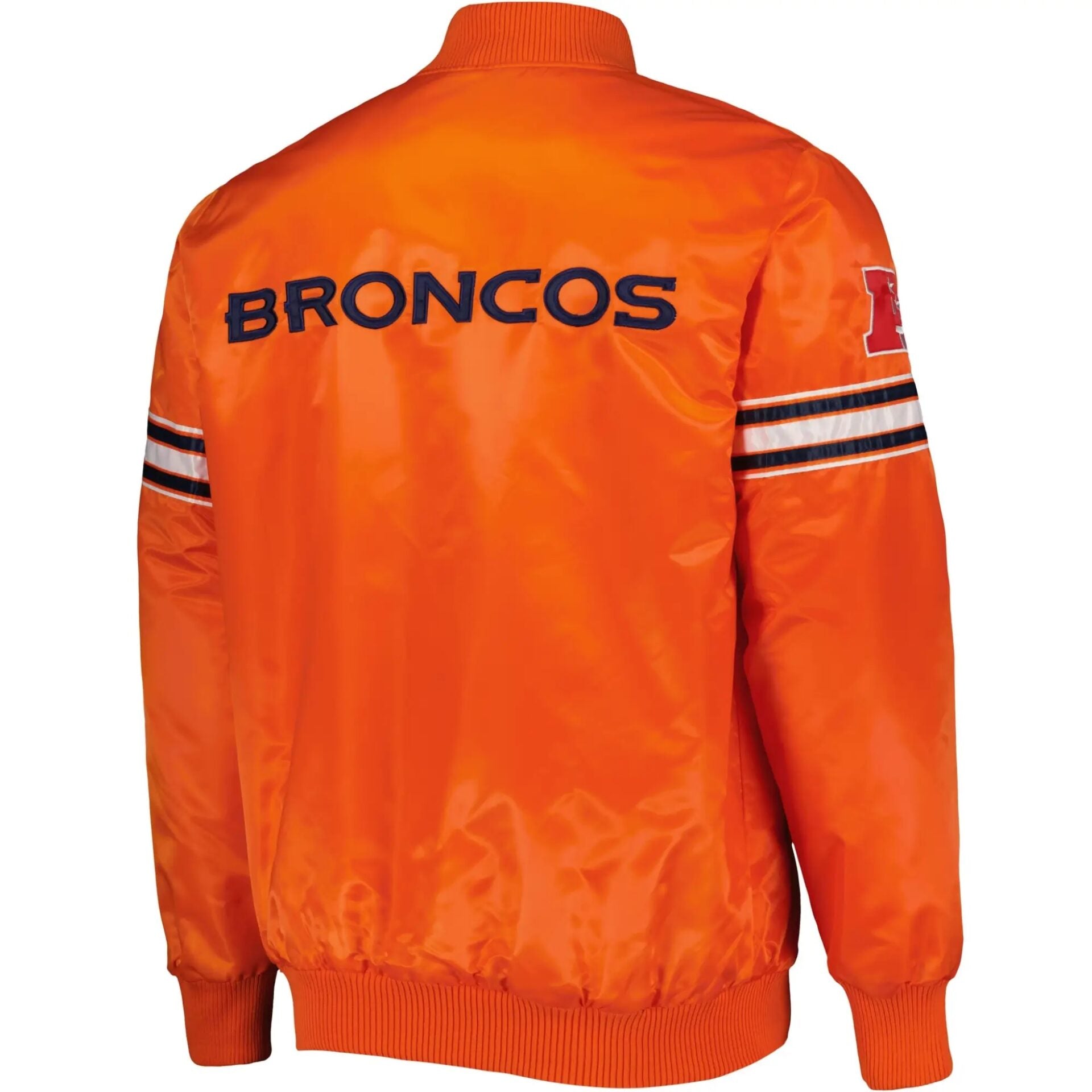 Denver Broncos Football Team Players Orange Varsity Jacket WorthVee