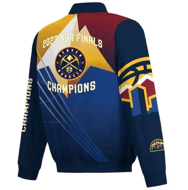 Denver Nuggets 2023 NBA Finals Champions Zip Up Jacket WorthVee