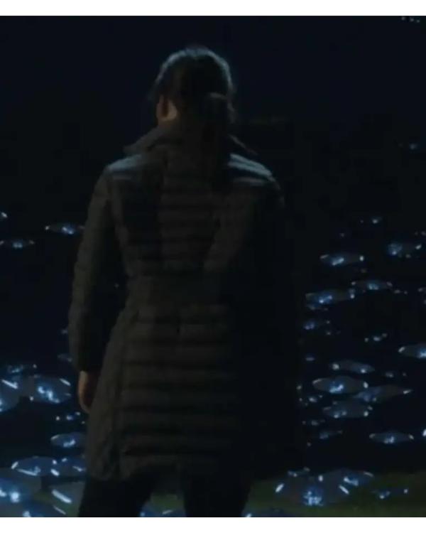 Peacemaker S02 Annie Chang Black Puffer Jacket Clanton Jacket