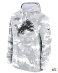 Detroit Lions Salute To Service Camo 2024 Hoodie Clanton Jacket