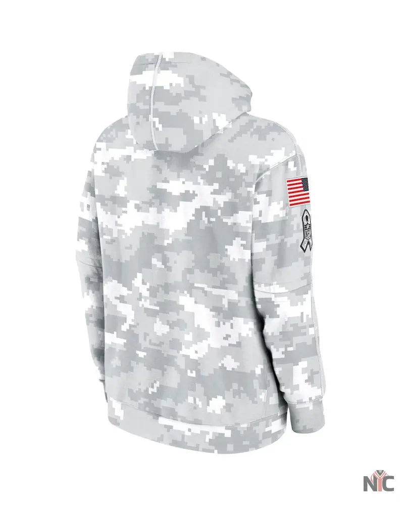 Detroit Lions Salute To Service Camo 2024 Hoodie Clanton Jacket