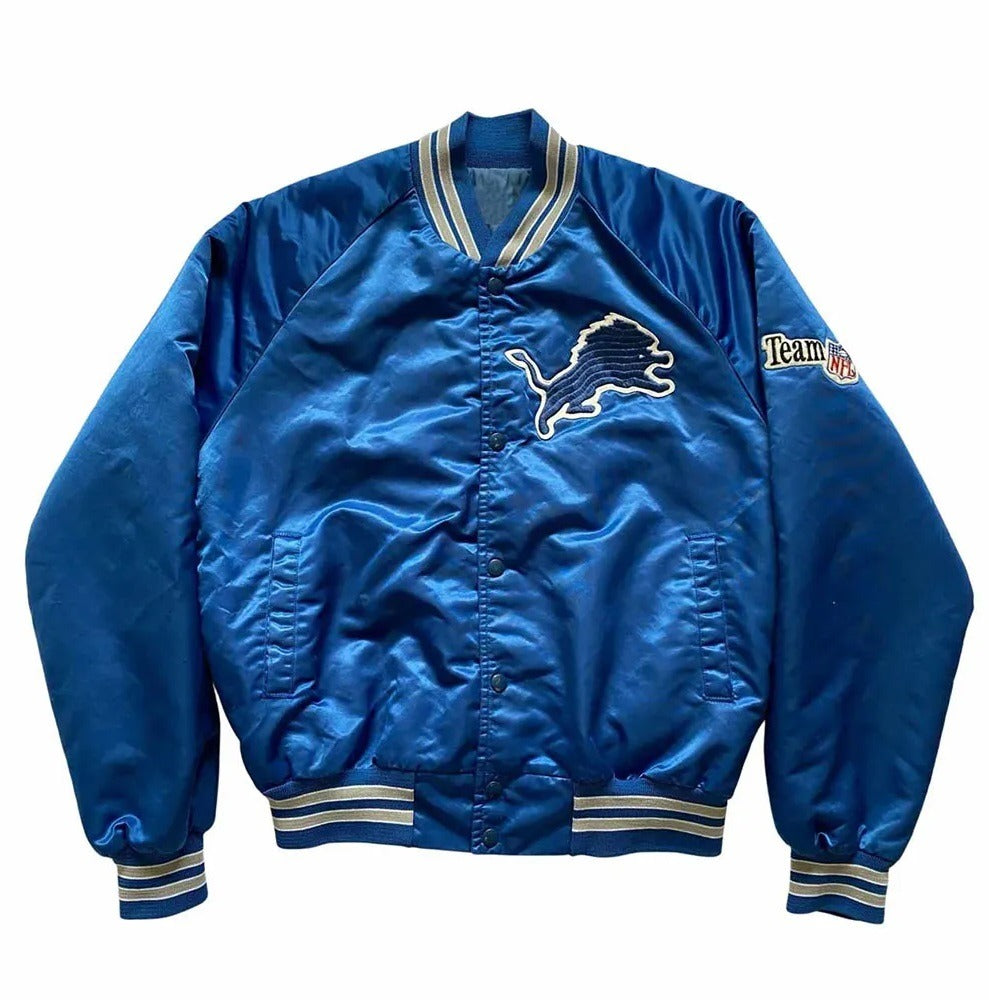 Detroit Lions 80’s Jacket WorthVee