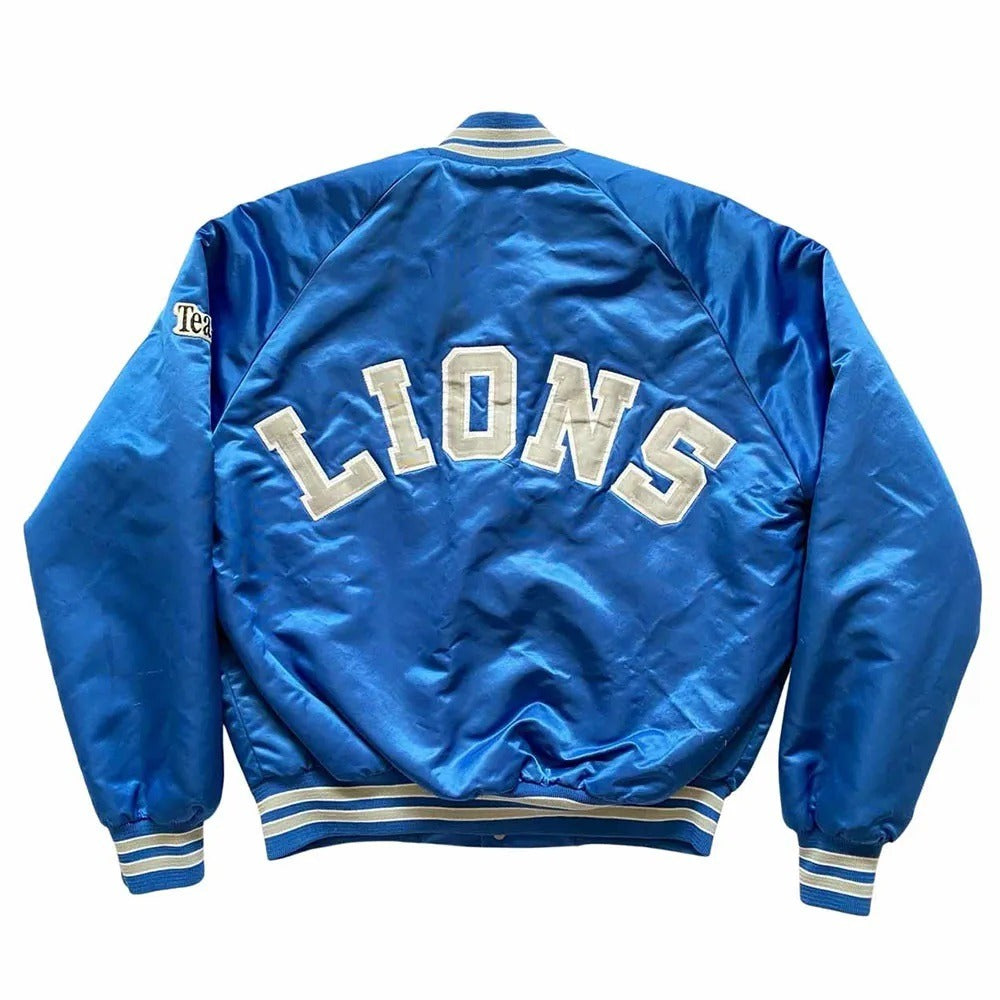 Detroit Lions 80’s Jacket WorthVee