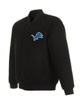 Detroit Lions Black Wool Jacket WorthVee