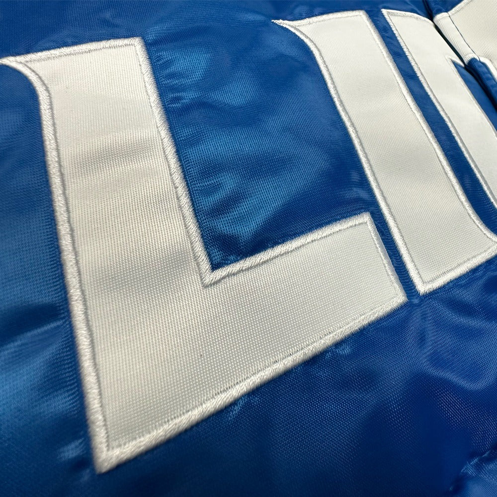 Detroit Lions Bronx Bubble Satin Puffer Jacket WorthVee