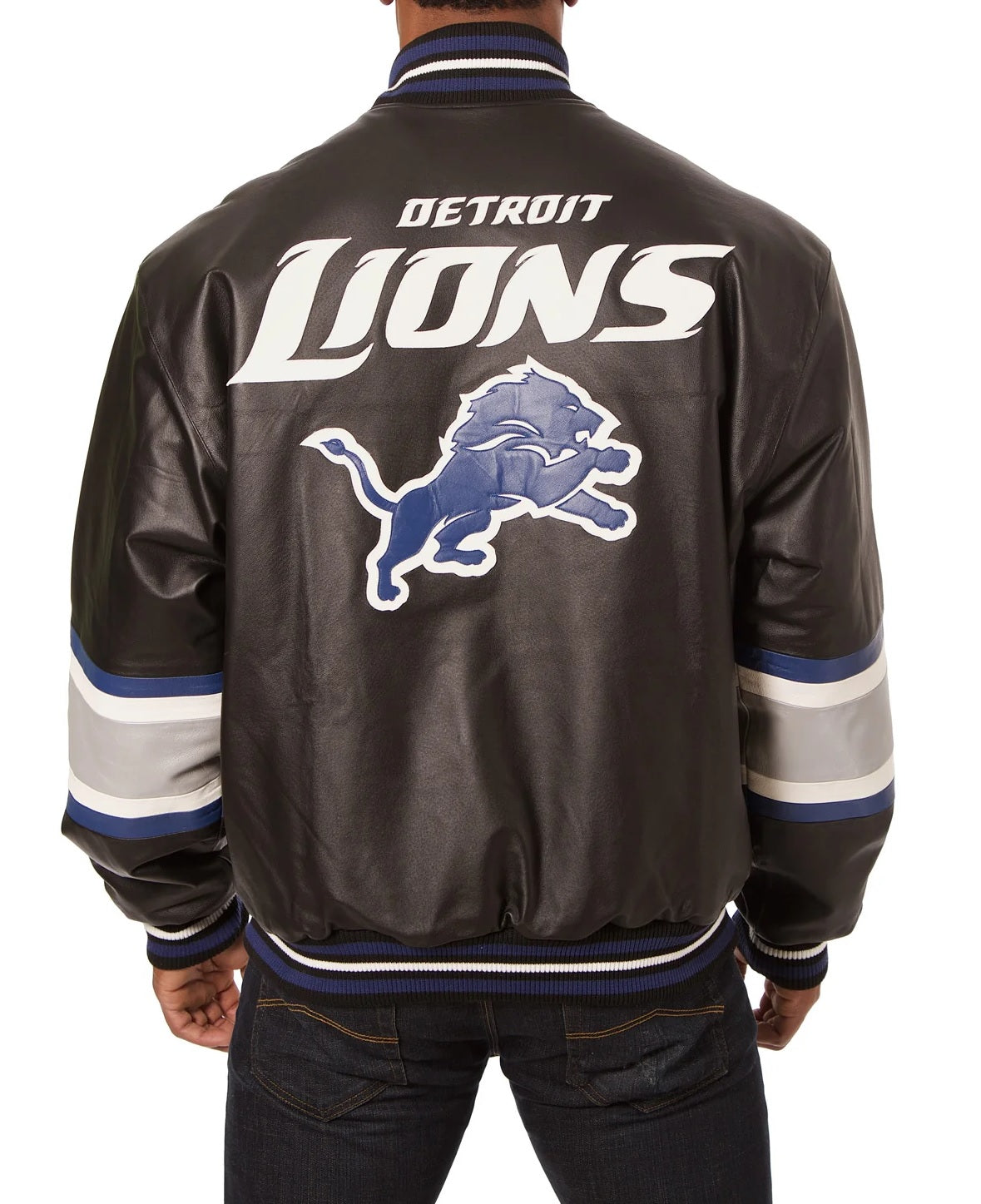 Detroit Lions Leather Jacket WorthVee